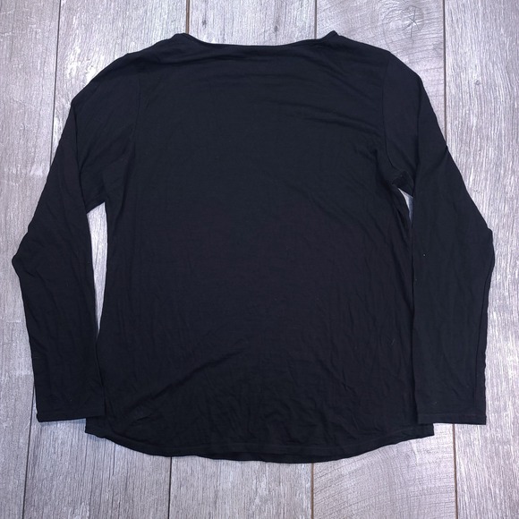 Cloudveil Womens Baselayer Shirt Size Large Black Outdoor Hiking Merino Blend B - Picture 2 of 6